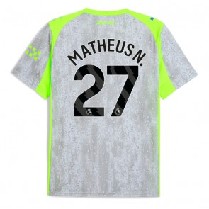 Manchester City Matheus Nunes #27 Tredjetrøje 2025-26 Kortærmet